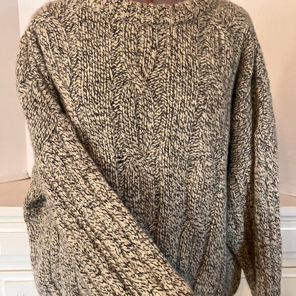 Vintage 100% Wool Nordic Copenhagen Denmark Chunky Seas Knit For Sweater Market - Picture 8 of 15